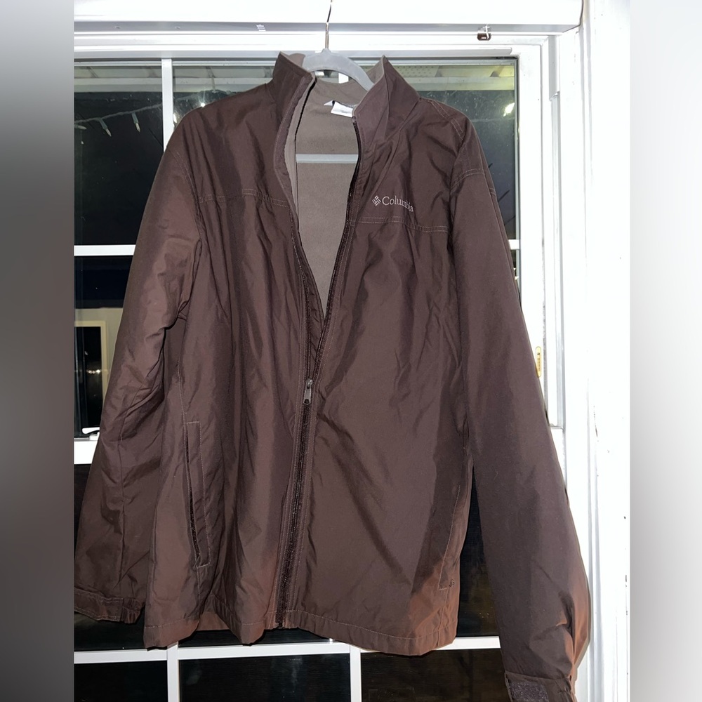 Brown Columbia thick coat